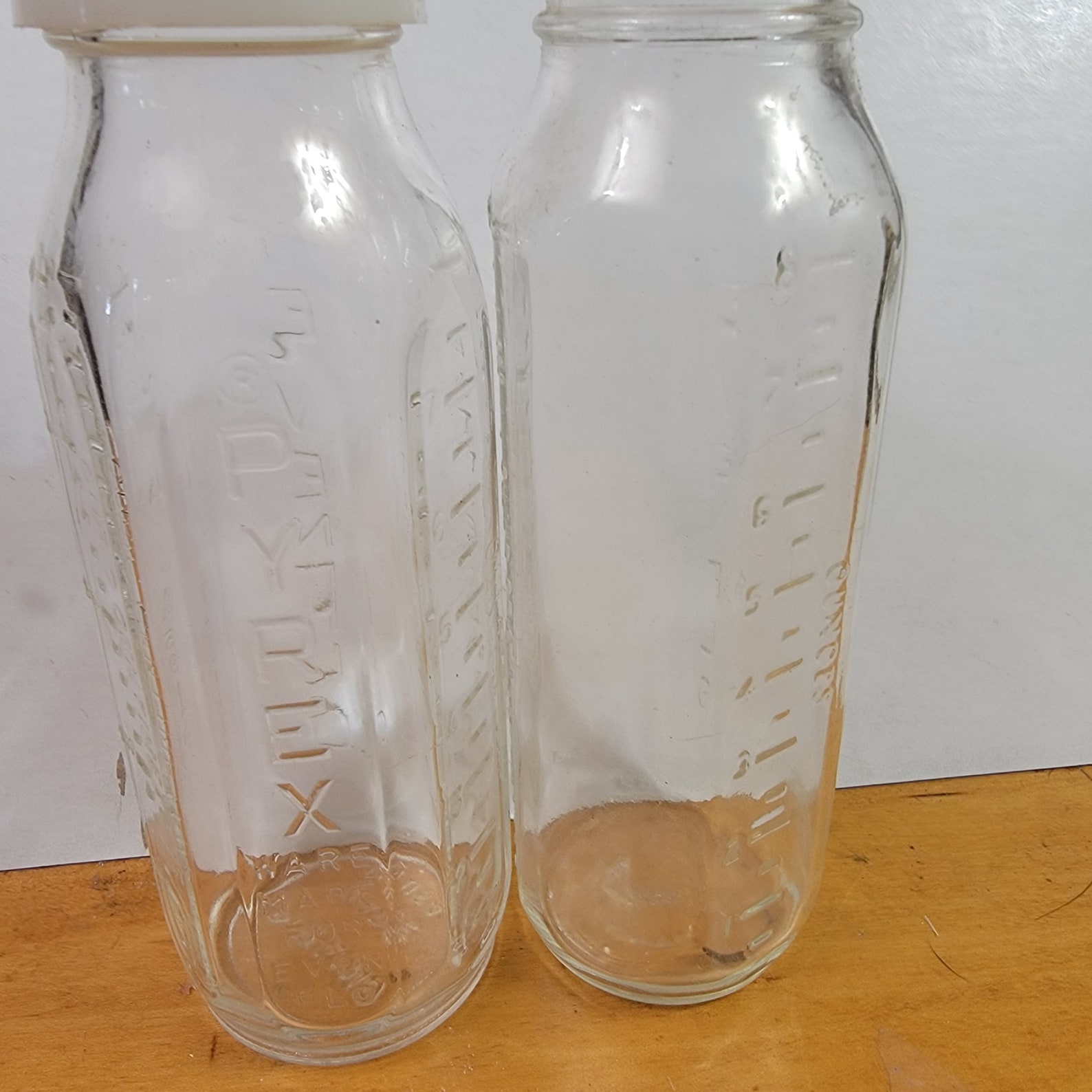Vintage Glass Baby Bottles Evenflo Glass Bottle Vintage Baby Etsy