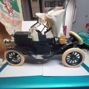 Vintage whiskey decanter, 1914 Chevrolet whiskey car decanter, automobile decanter, vintage whiskey decanter, metal decanter FREE SHIPPING