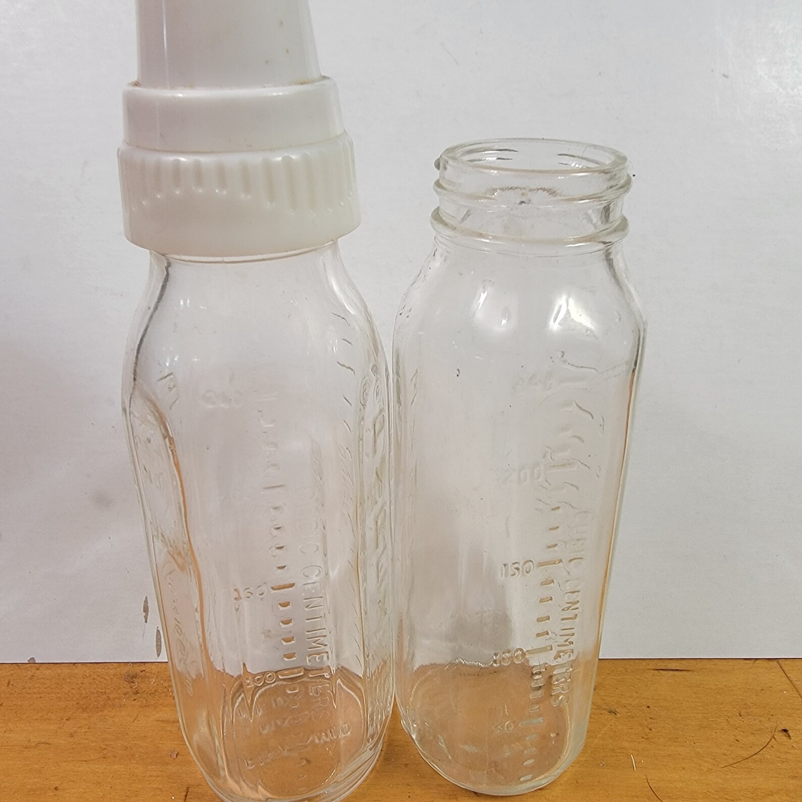 Vintage Glass Baby Bottles Evenflo Glass Bottle Vintage Baby Etsy