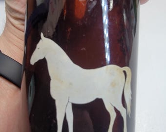 White Horse 空瓶 Empty White Horse Whiskey Bottle With Box - Etsy