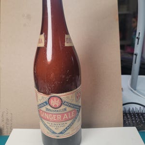 Vintage Innisfallen Ginger Ale bottle, Western Bottling Co. San Franciso California, vintage bottles, antique soda bottle, free shipping