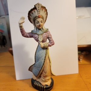 Made in Japan figurine, vintage Japanese figurine, large Made in Japan statue, vintage Japanese ceramics, Free Shipping