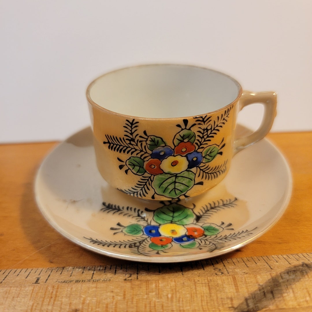 Occupied Japan Cup Saucer. Occupied Japan Cups, Occupied Japan Ceramics
