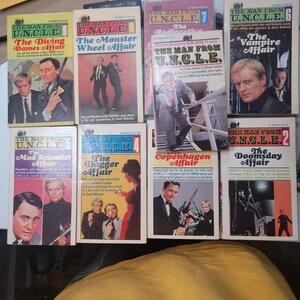 Man From Uncle book lot, old kids book, children&#39;s books, juvenile books, teen book, old reading books FREE SHIPPING