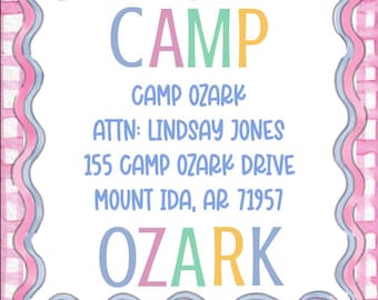 Camp Ozark Girl-tag