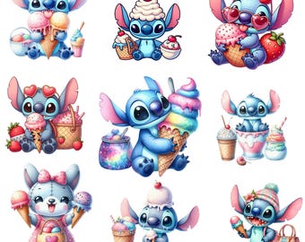 stitch png, Lilo and Stitch PNG, Watercolor Clipart Sublimation PNG files, clipart shirt design, High Resolution, Digital Instant Download,
