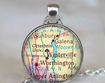 Otterbein University Campus Map Otterbein University | Etsy