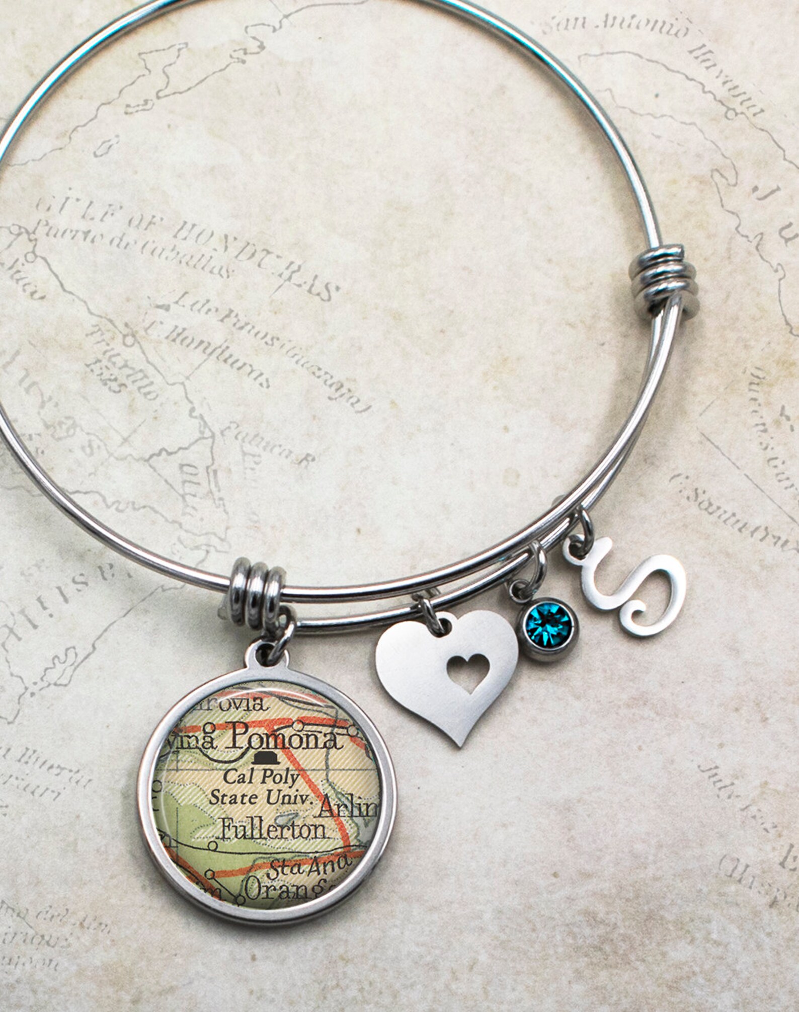 Cal Poly at Pomona charm bracelet California Polytechnic ...