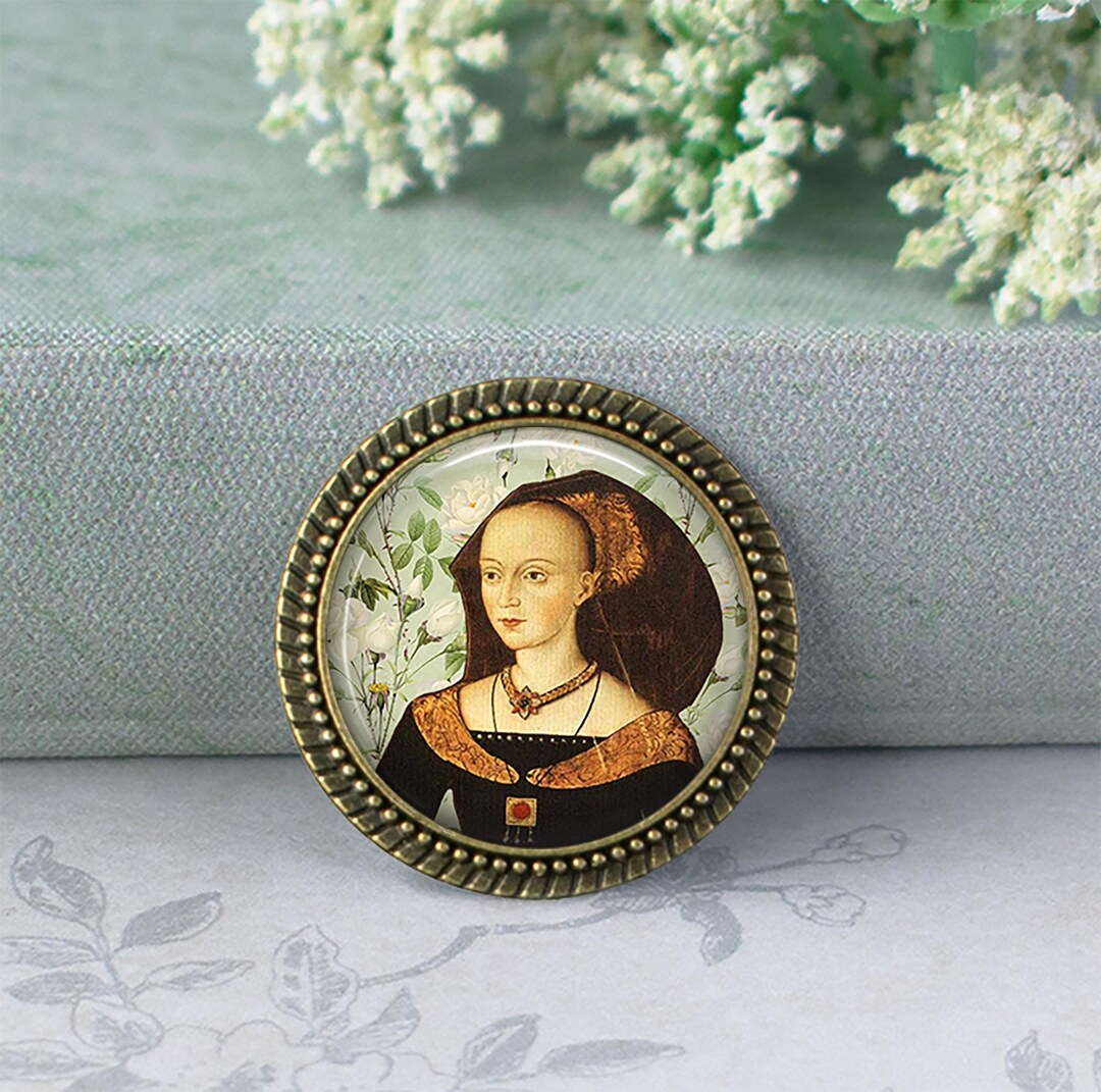 Elizabeth Woodville Necklace, Key Chain or Brooch, White Queen English ...