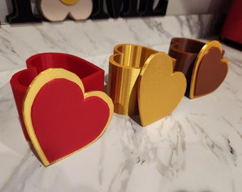 Scatola dei ricordi a forma di cuore personalizzabile per San Valentino: scelta dei colori