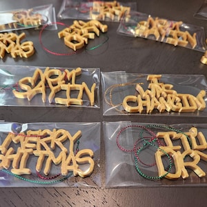 Anhänger Park Boys 4er Pack Weihnachtsbaumschmuck Anhänger Park Boys Anhänger Nom Sayin Weißt du was ich sage