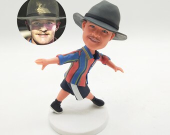 Custom Bobblehead, Personalized 3D Clay Figurine, Creative Gift