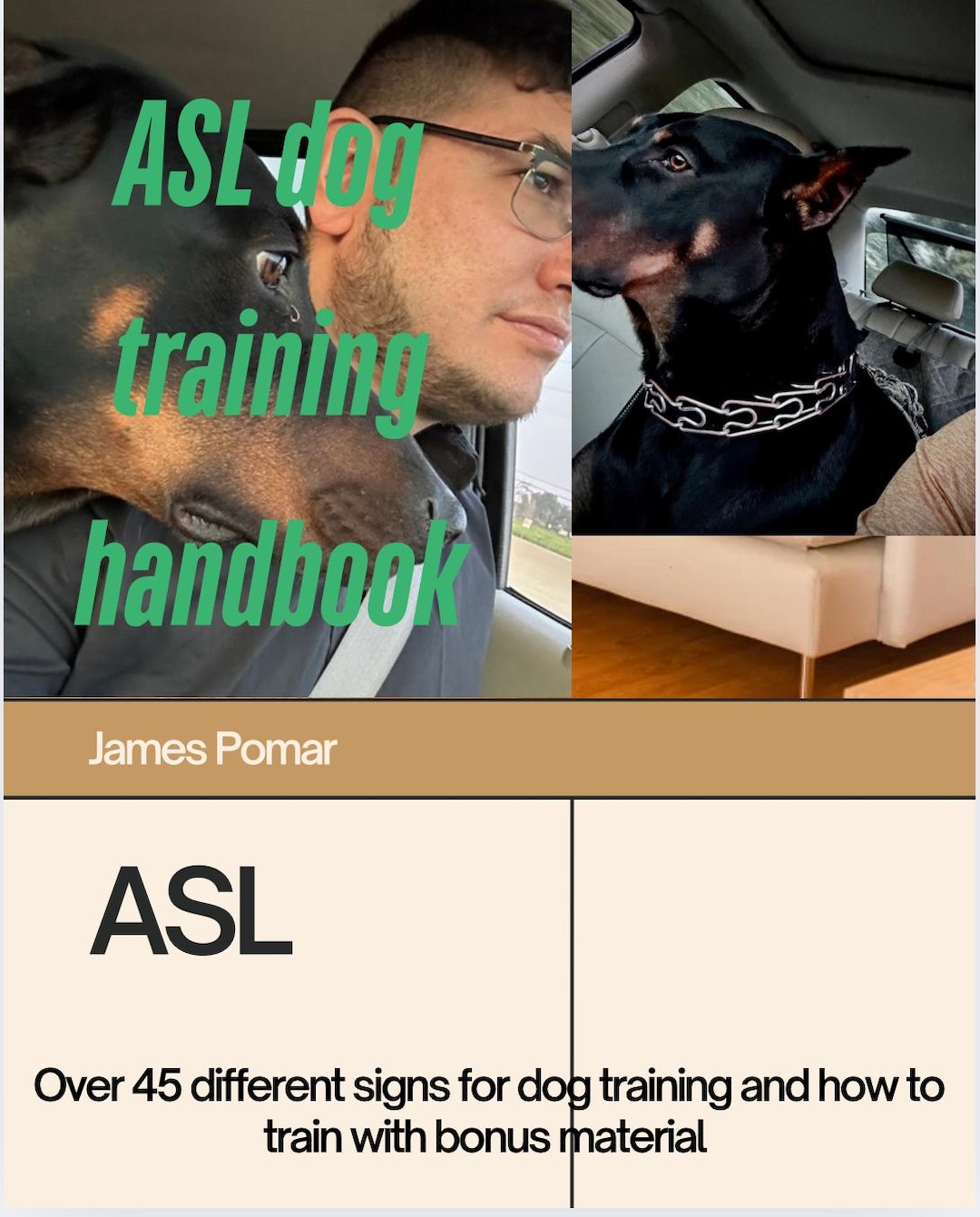Dig Asl Dog Training ASL Handbook. - Etsy