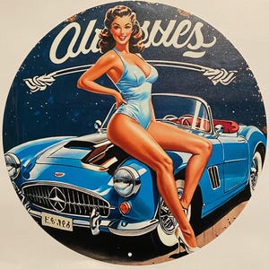 Enameled plates in pure vintage style.