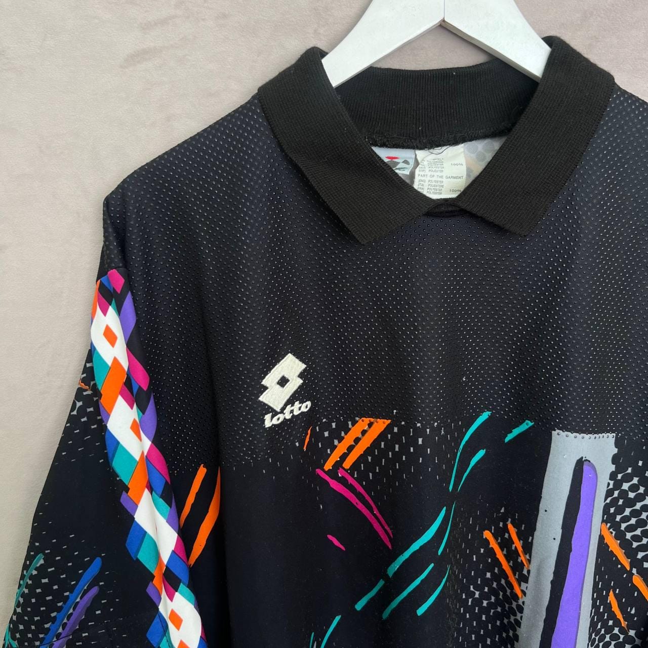 Rare 1992 Lotto Switzerland GOALKEEPER Jersey Signed by Marco