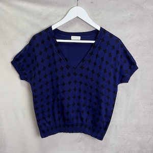 Dries Van Noten 100% Cotton Knit Top S