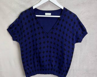 Dries Van Noten 100% Cotton Knit Top S