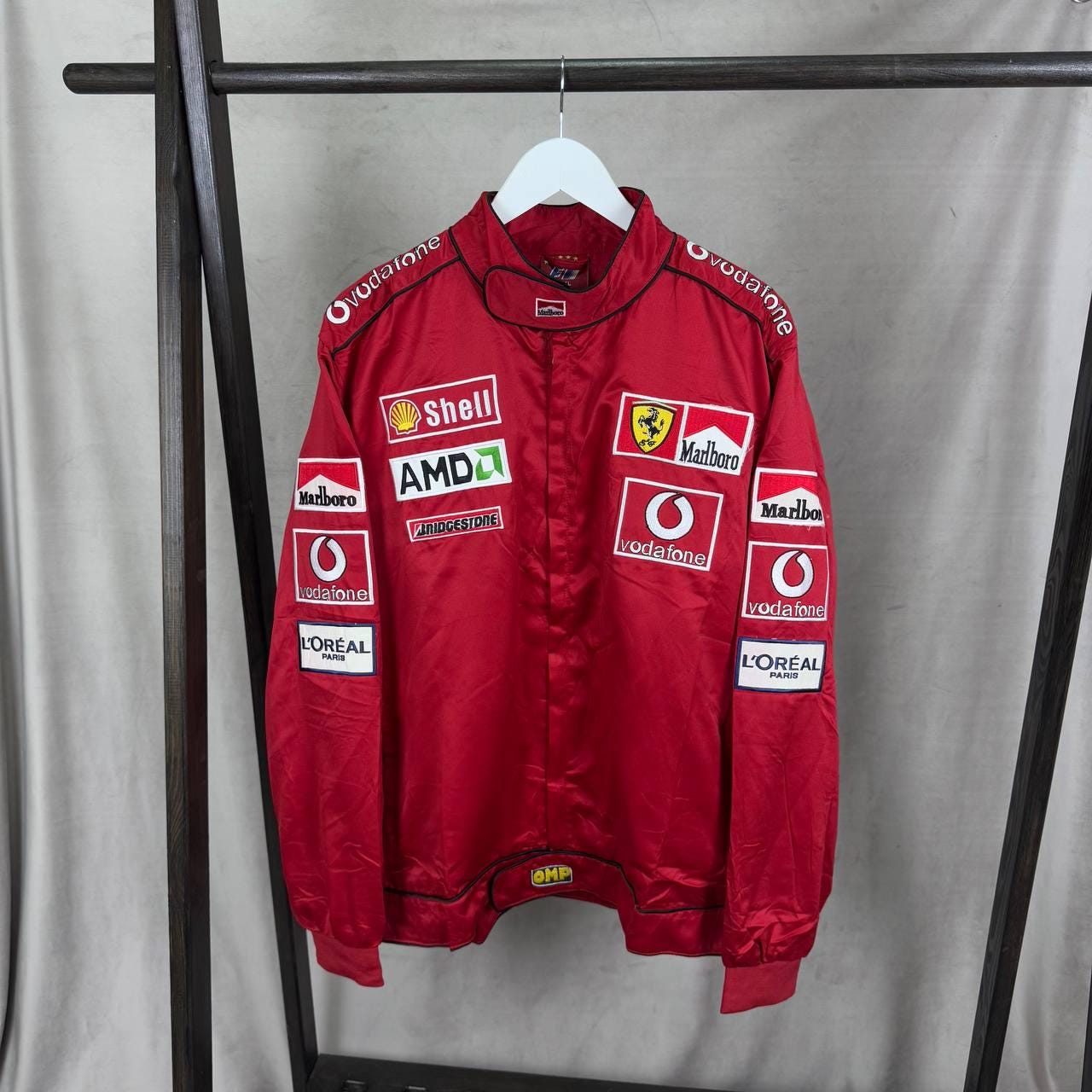 ​【ヴィンテージ】Ferrari F1 マールボロ レーシングブルゾン XXL ヴィンテージ】Ferrari F1 マールボロ レーシングブルゾン XXL Vintage