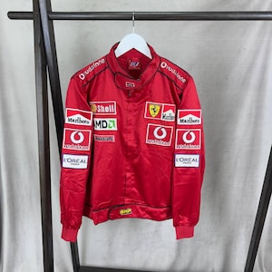 ​【ヴィンテージ】Ferrari F1 マールボロ レーシングブルゾン XXL ヴィンテージ】Ferrari F1 マールボロ レーシングブルゾン XXL