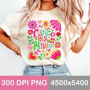 Boho floral Cinco de Mayo Png, Cinco de Mayo Png, mexicain Png, Tequila Png, Margarita Sublimation Design, Fiesta Png, 300 dpi PNG