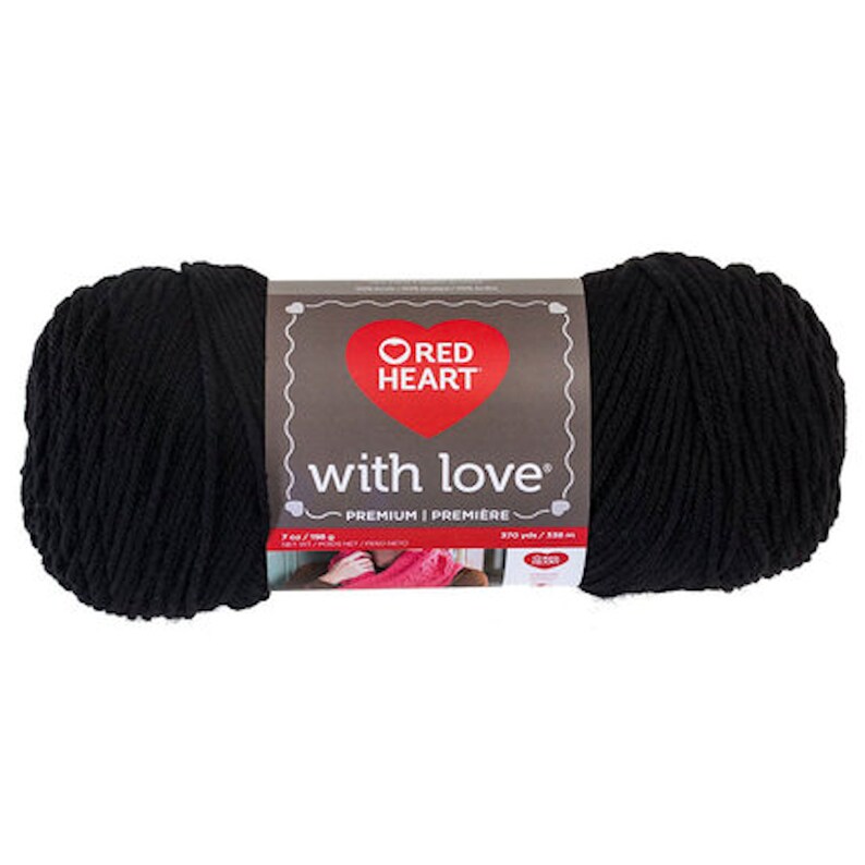 Red Heart With Love 100 Acrylic Worsted Weight Yarn Etsy