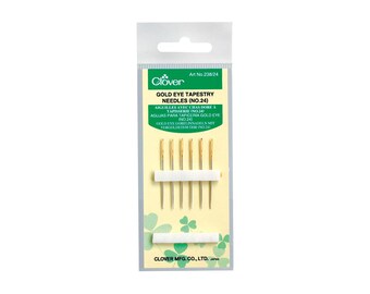 Clover Gold Eye Tapestry Needles by Clover Product 238