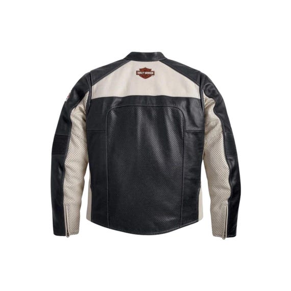 Harley Davidson Men's Regulator Perforated Leather Jacket