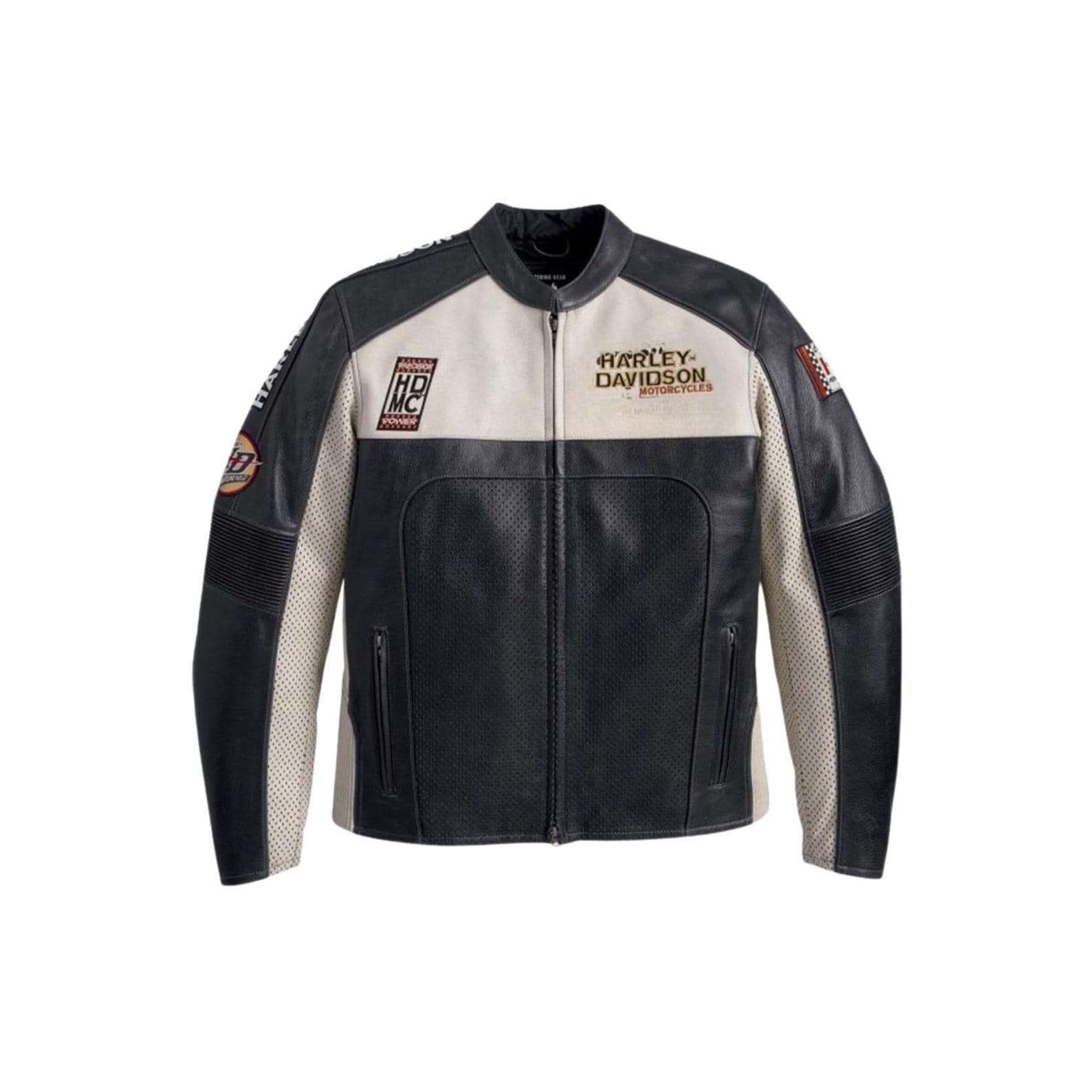 Harley Davidson Men's Regulator Perforated Leather Jacket
