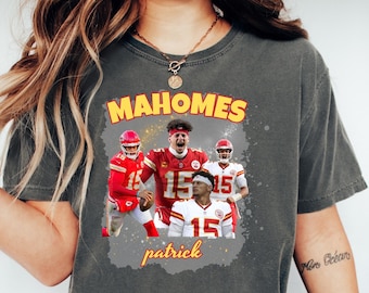 Mahomes Patrick Fan Shirt : Comfort Colors Tee