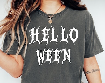 Comfort Colors Helloween Shirt: Family Matching Tee