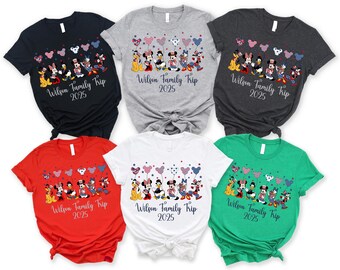 Custom Disney Family Trip 4th Of July Shirt, Family  Disney Vacation, Matching Mickey & Minnie Patriotic Shirt, 4th of July Shirt