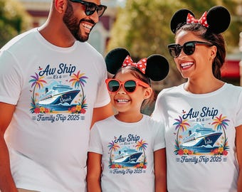 Personalized Family Vacation 2025 Shirt, Custom Vacation Shirts,2025 Family Vacation Tee, Family Trip Tee,Funny Vacation Shirts, Summer 2025