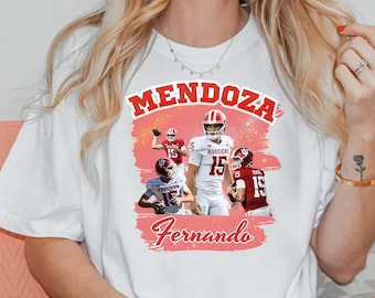 Fernando Mendoza Fan Shirt: Indiana Hoosiers Fan Gift, Fernando Mendoza Lover Tee
