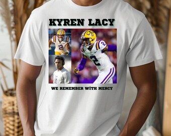 Kyren Lacy We Remember With Mercy Shirt, Kyren Lacy Fan Shirts