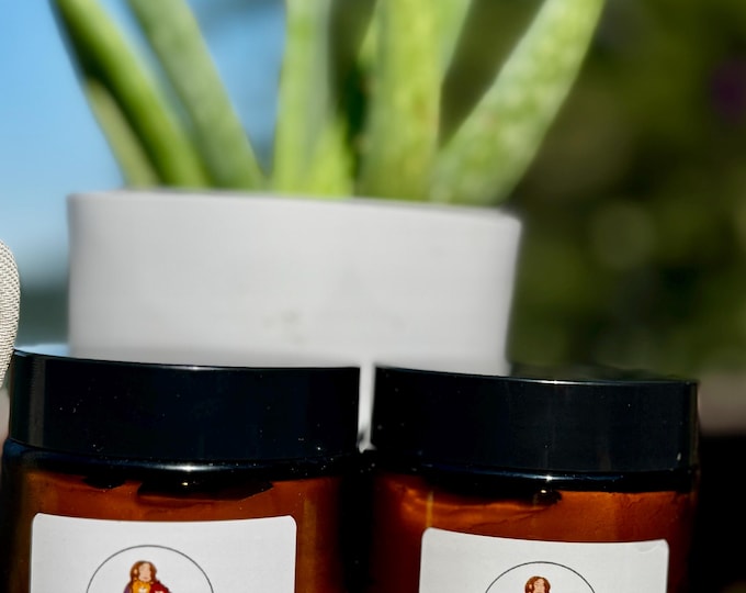 Natural Beeswax Cream for Dry Skin , Handcrafted Moisturizer for Face & Body, Soothing Beeswax Salve