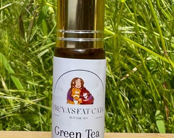 Green Tea Under Eye Serum | Caffeine & Antioxidant Eye Treatment | Soothing Serum for Dark Circles