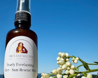 After Sun Rescue Mist with Pearly Everlasting | Natural Sunburn Relief and Skin Calmer | Cooling Botanical Mist