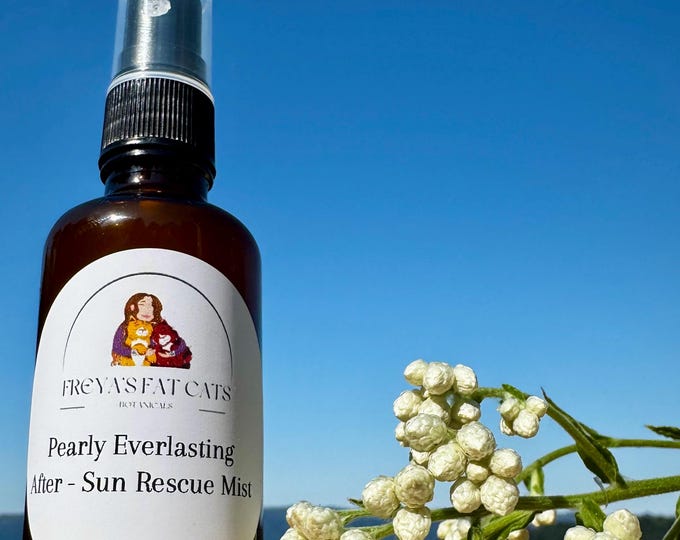 After Sun Rescue Mist with Pearly Everlasting | Natural Sunburn Relief and Skin Calmer | Cooling Botanical Mist
