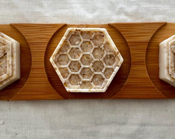 Honey Oatmeal Goat Milk Bar Soap (Unscented)
