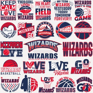 23 File,Wizards svg,Wizards bundle,Wizards png,love Wizards,Wizards baskeball,Basketball Team,Clip Art, Cricut,Layered File,Instant Download