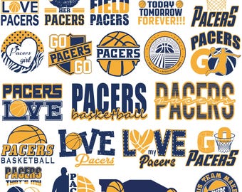 22 Files,Pacers svg,Pacers png,Pacers bundle,Love Pacers,Pacers baskettball,Basketball Team, Clip Art, Cricut,Layered File,Instant Download