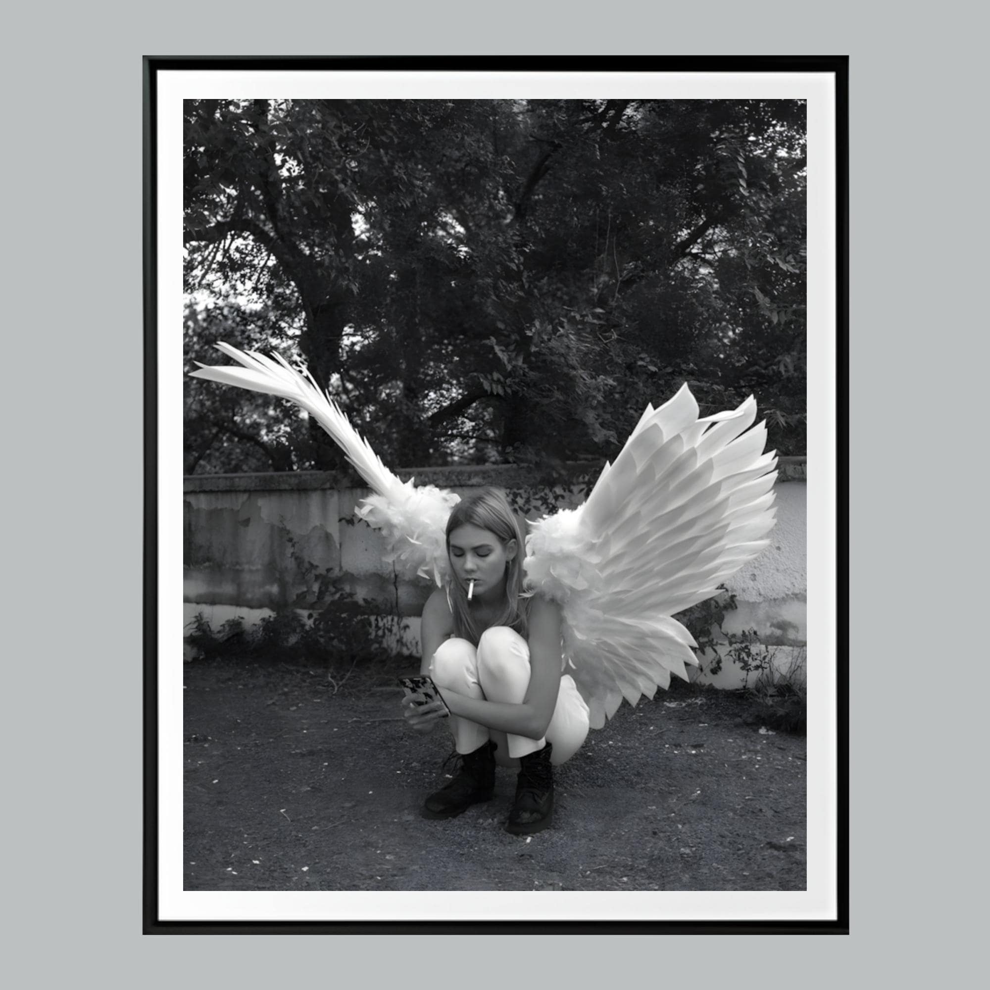 angels smoking cigarettes Angel Smoking