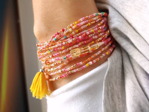 Gemstone Bracelet Inspire Me Bracelets Coral Square Mall