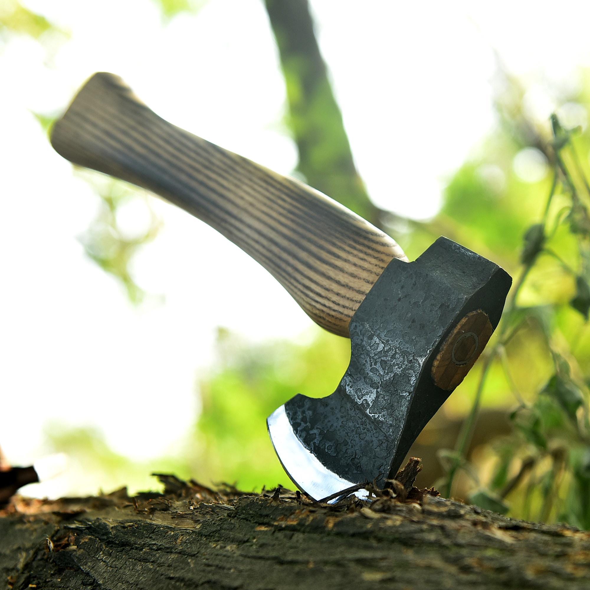 グリーンウッドワーク カービングアックス 初公開】実際にグリーンウッドワークで使っている斧を公開します