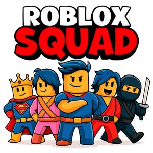 Roblox Png | Roblox Png Characters | Boys Shirt | Png & JPG Format | Instant Digital Download | Gaming Character Design | Roblox Squad Boys