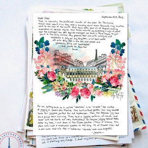 PARIS LETTERS por Janice MacLeod, Jardin des Plantes: , Carta de septiembre sobre Jardin des Plantes