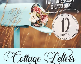 COTTAGE LETTERS: A letter subscription about life, gardening, and the seasons by Janice MacLeod, New York Times best seller of Paris Letters