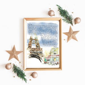 CARTAS DE PARIS de Janice MacLeod, Christmas & a Café, , Dezembro, Uma carta sobre o Natal em Paris e como encontrar espaços mágicos