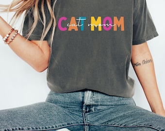 Cat Mom Shirt, Cat Mama Tee, Cat Mom TShirt, Gift For Cat Mom, Funny Cat Shirt, Cat Lover Shirt, New Cat Mom Shirt, Fur Mama
