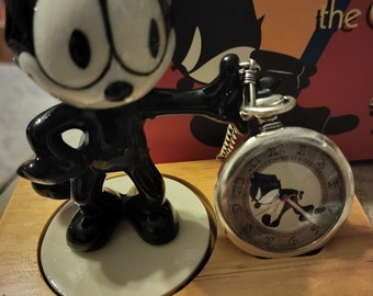Felix The Cat Limited Edition Pocket Watch made by Fossil.
